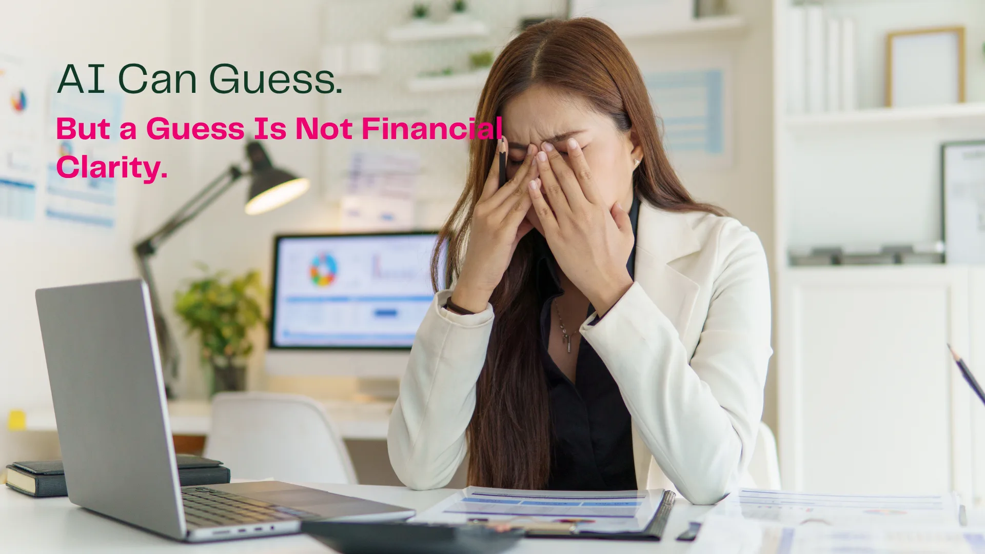AI accounting can make guesses, but financial clarity requires CPA review, tax logic, and owner context.