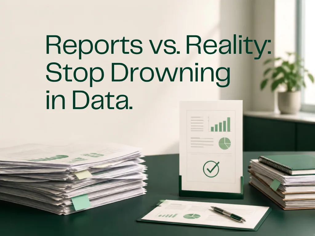 From Clutter to Clarity Reports vs Reality